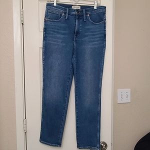 Madewell Stovepipe Jeans With Magic Pockets